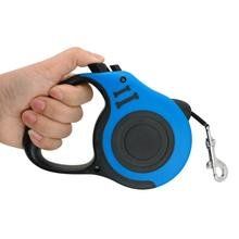 Pet Automatic Telescopic Traction Rope (Option: Blue-5M)
